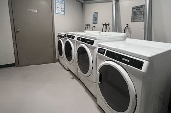 On-site laundry facilities